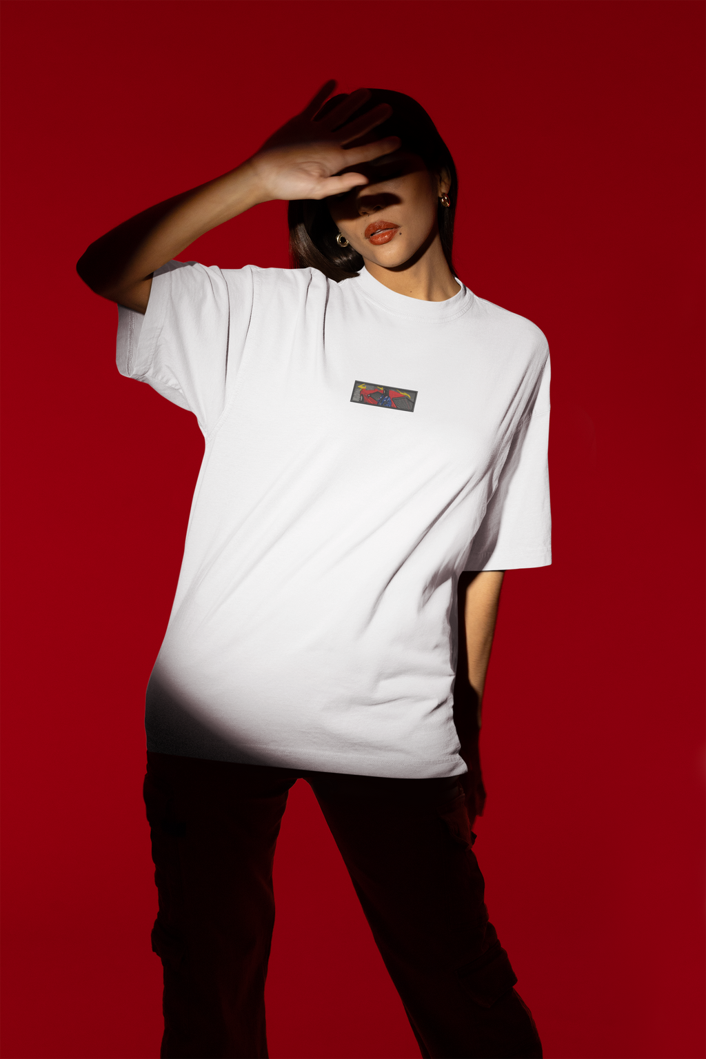 Strong Retro and Pop Culture Vibes Unisex Terry Oversized Tee