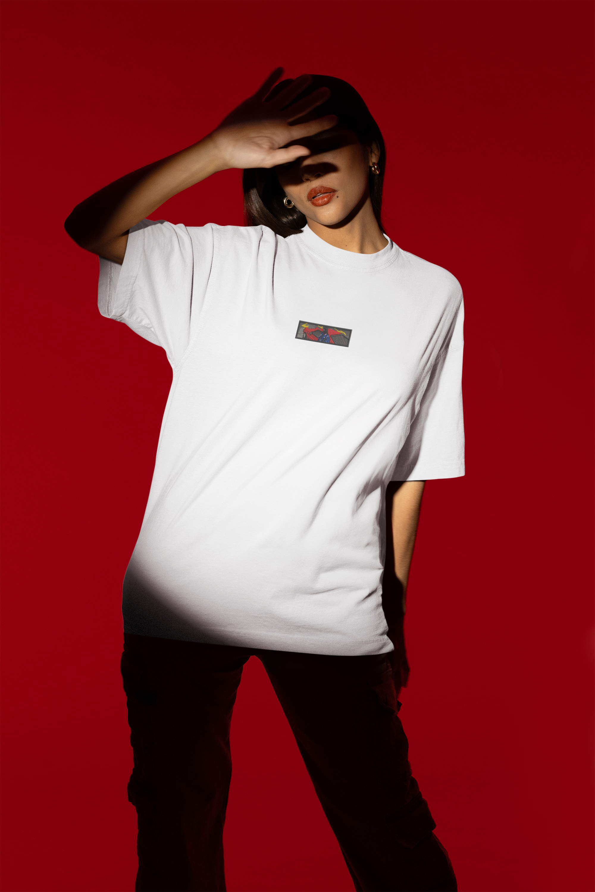 Strong Retro and Pop Culture Vibes Unisex Terry Oversized Tee